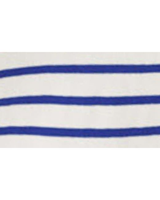Alex Mill Blue Lakeside Stripe Cotton Top