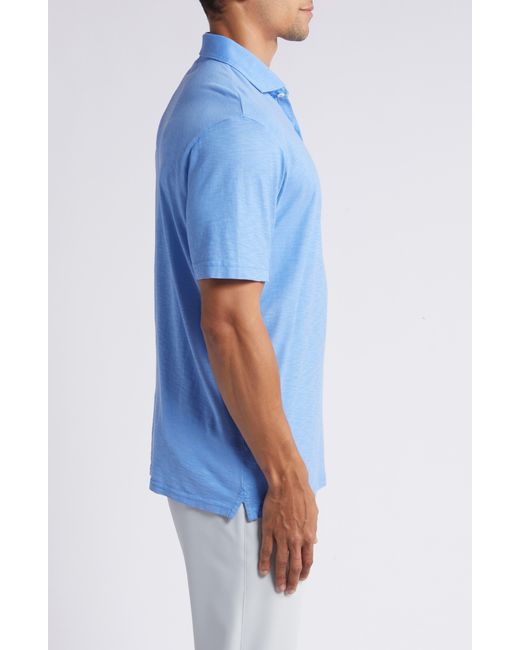 Peter Millar Blue Crown Crafted Journeyman Pima Cotton Polo for men