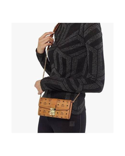 MCM Brown Tracy Wallet On Chain