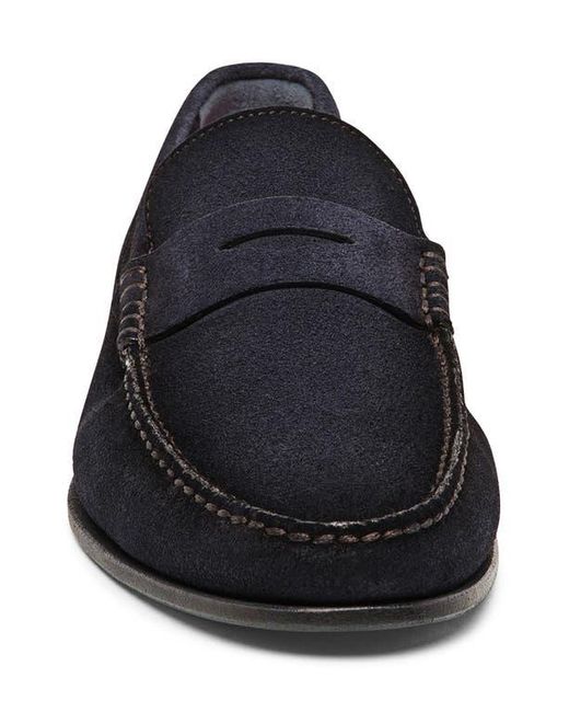 Santoni Black Ikangia Penny Loafer for men