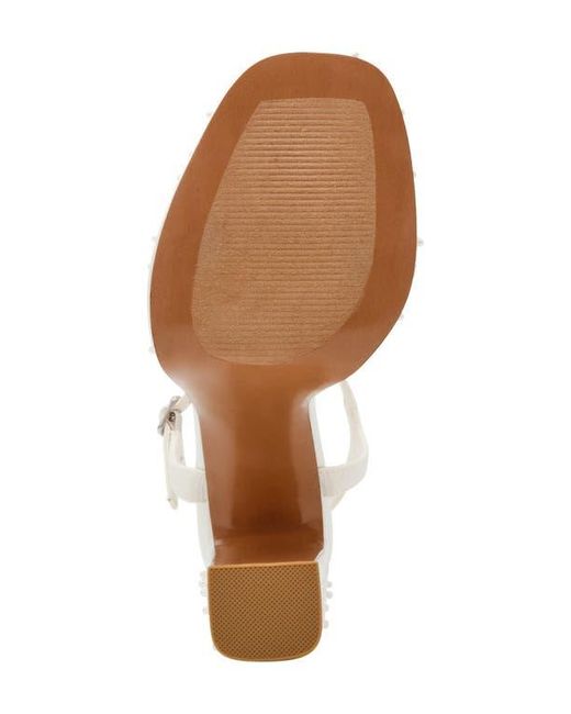 Steve Madden White Lianda Platform Sandal