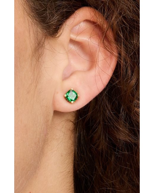 Kate Spade Green Little Luxuries Stud Earrings