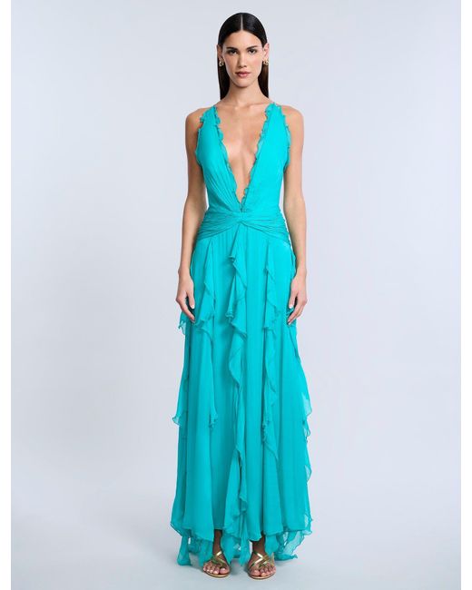 halter lace bodycon dress Black Cut Out Rope Up Small smarttag_not_final sale Wedding Guest Nordstrom Flowy Size:4 US / 38 EU length maxi design creates