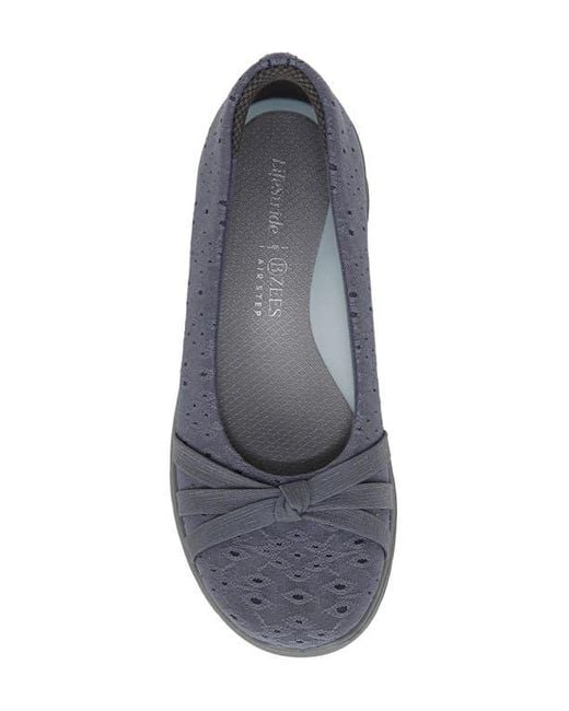 LifeStride Gray Gem 2 Ballet Flat