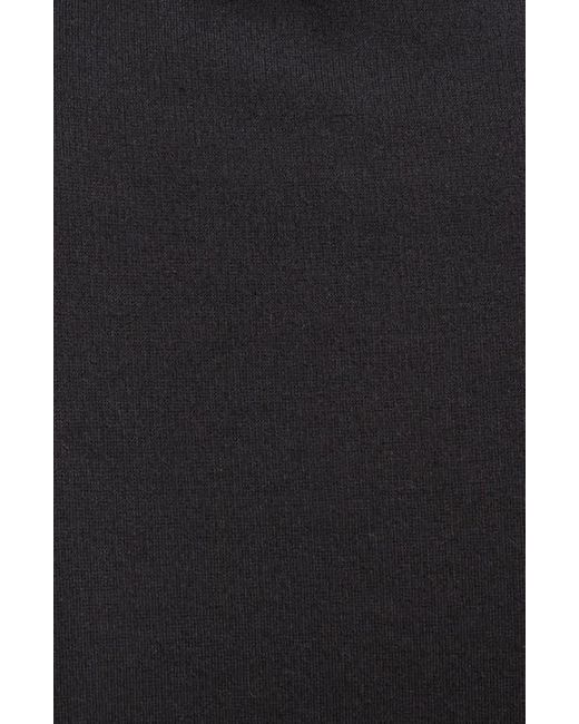 Area Blue Crystal Flower Cutout Crop T-Shirt