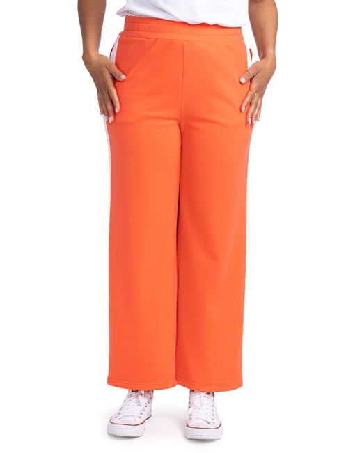 KINONA Orange Cozy Wide Leg Golf Pants