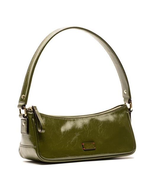 Frances Valentine Green Mia Leather Shoulder Bag