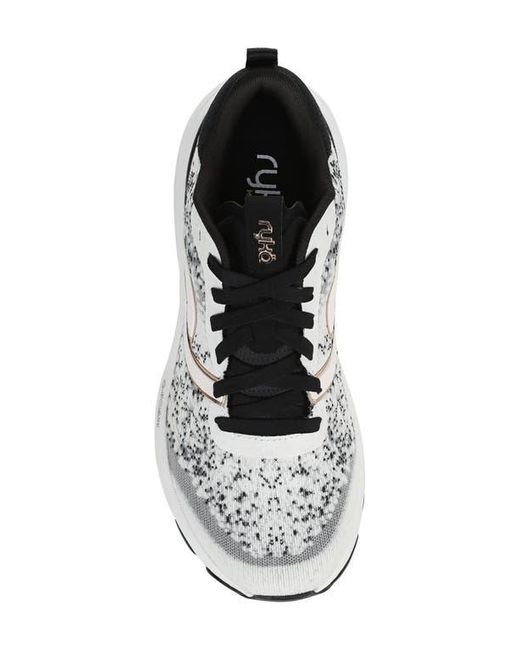 Ryka White Dedicate Xtra Lx Walking Sneaker