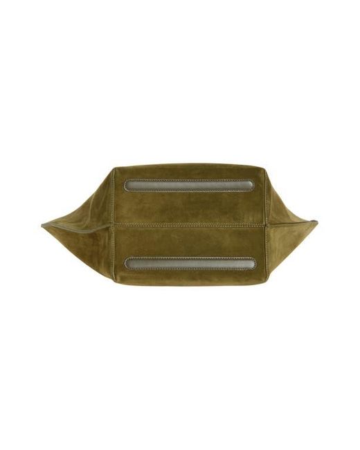 REE PROJECTS Metallic Medium Ann Suede Tote