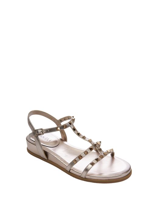Vaneli White Nelina T-strap Sandal
