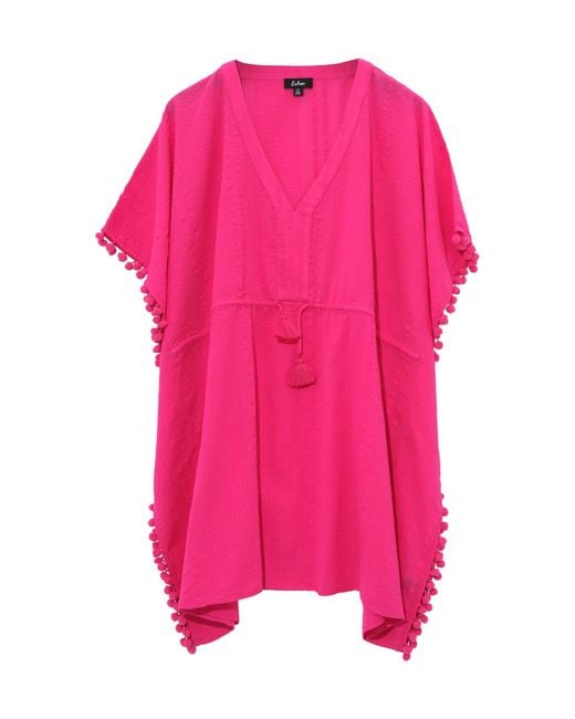 Echo Pink Lamai Butterfly Caftan