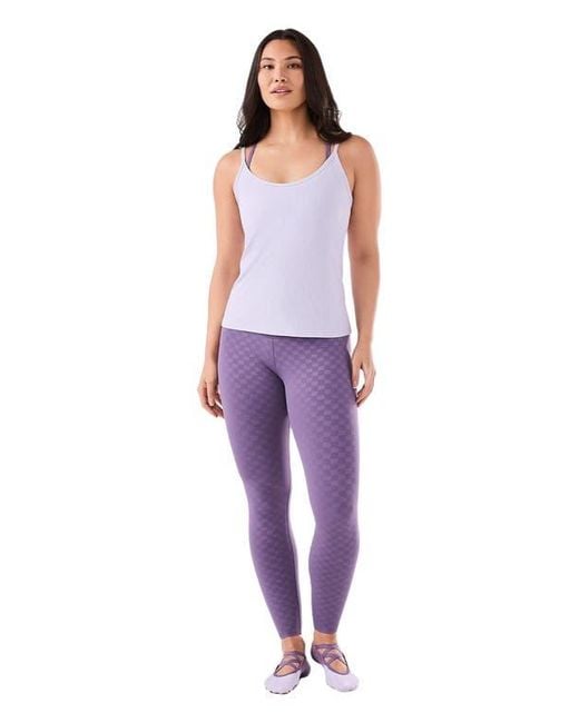 Tavi Purple Pace Rib Tank