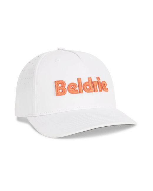 Beldrie White Snapback Hat