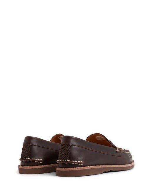 Sperry Top-Sider Brown Ripple Penny Loafer for men