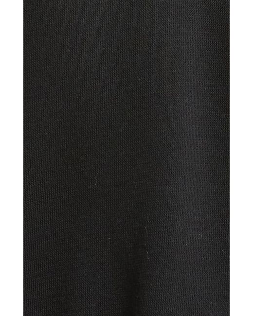 Nike Black Sportswear Phoenix Fleece V-neck Crop Sweatshirt