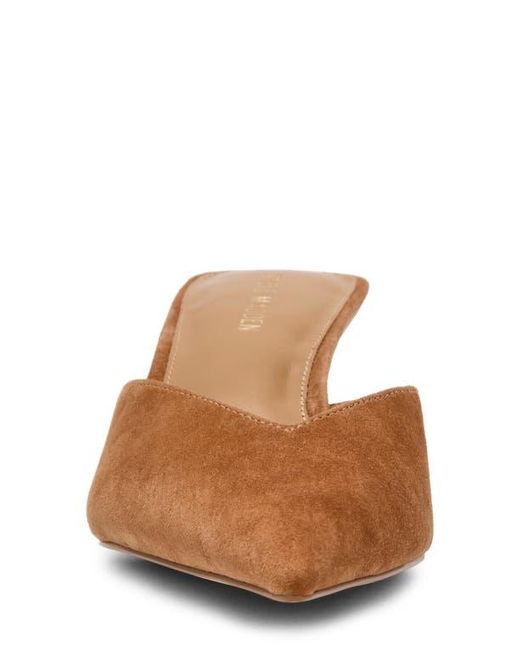 Steve Madden Brown Mod Pointed Toe Mule Pump