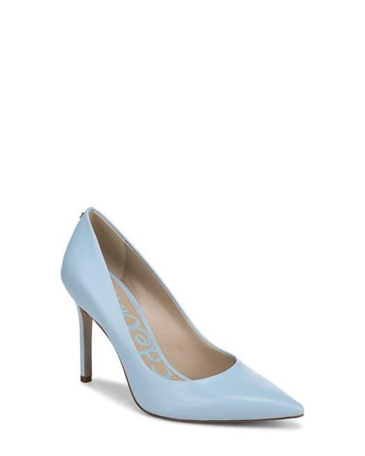 Sam Edelman Blue Hazel Pointed Toe Pump