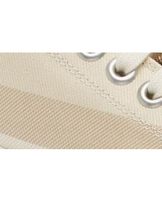 Burberry Natural Jack Vintage-check Cotton-leather Low-top Trainers