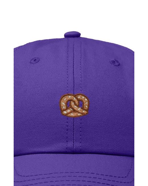 Alix Blue Pretzel Dad Cap