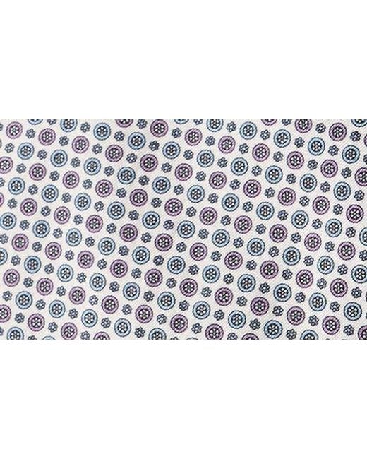 Eton of Sweden Blue Slim Fit Micro Floral Print Shirt for men