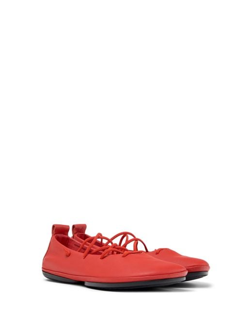 Camper Red Right Nina Flat