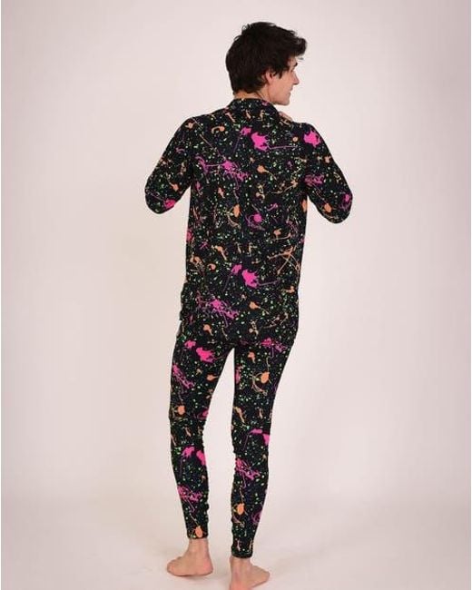 OOSC Black Baselayer Top for men