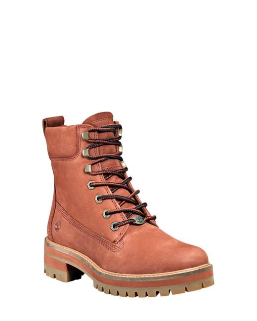 timberland courmayeur valley rust nubuck