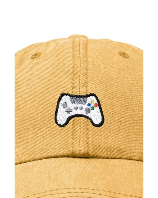 Alix Metallic Game Controller Embroidered Hat for men