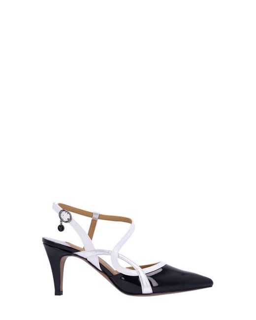 J. Reneé White Aldonsa Ankle Strap Pointed Toe Pump