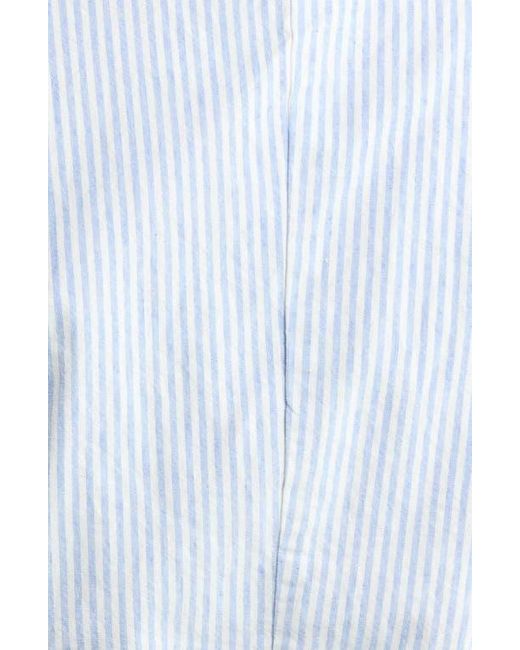 Caslon Blue Front Button Vest