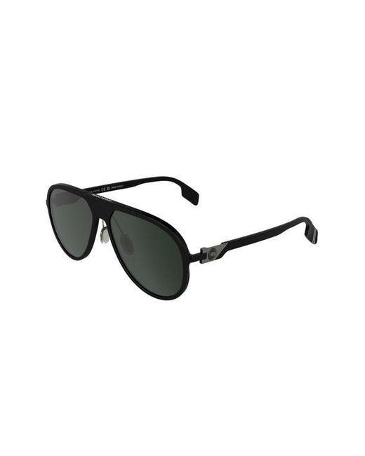Canada Goose Black 60Mm Aviator Sunglasses