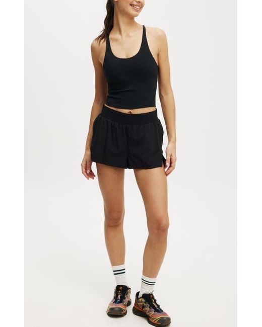 Cotton On Black On The Fly Curve Short