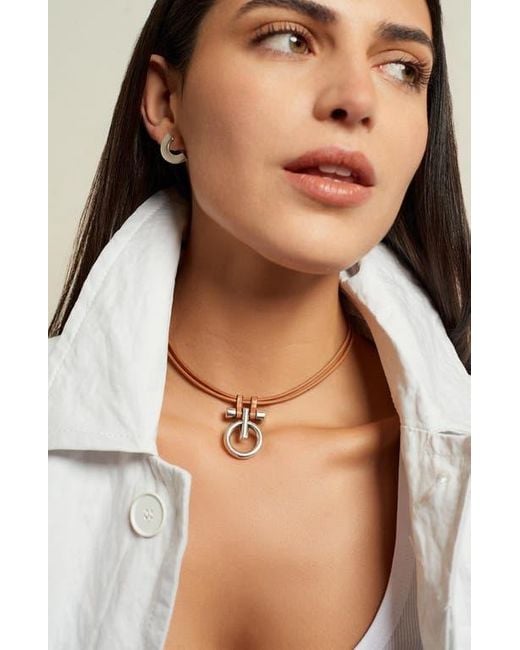 CXC Brown Equilibrium Mini Choker