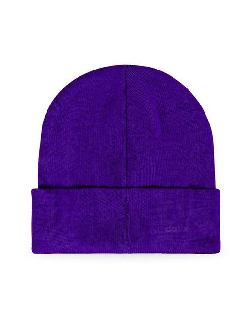 Alix Purple Lil Flower Beanie Cap