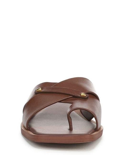 Sarto Brown Etta Toe Loop Sandal