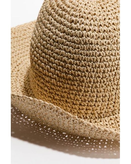 H&M Natural Handmade Straw Hat