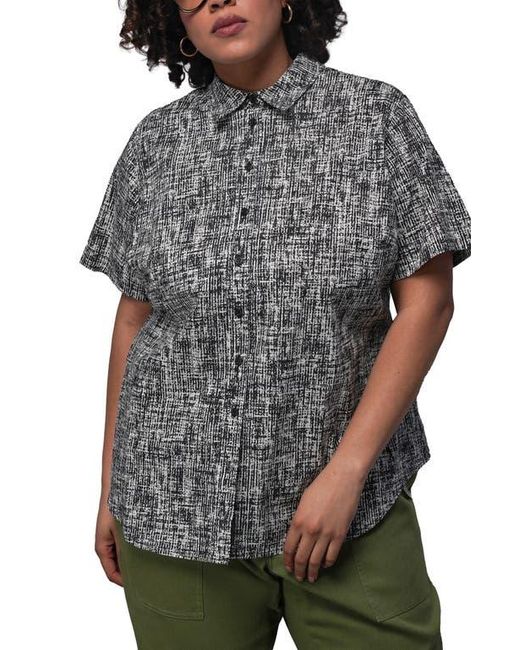 WILDFANG Black The Essential Button Up
