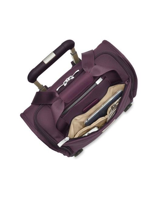 Briggs & Riley Purple Baseline Cabin Spinner Carry-On Bag for men