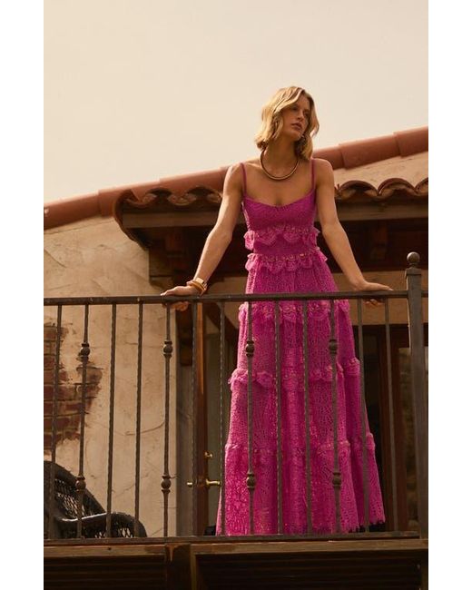 HELSI Pink Frederica Lace Dress