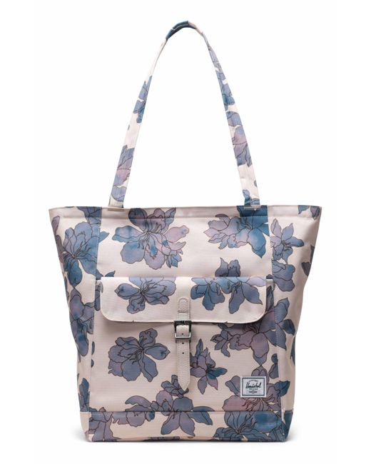 Herschel Supply Co. Blue Retreat Recycled Polyester Tote