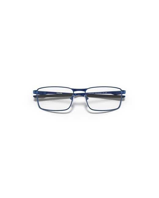 Oakley Blue 57Mm Rectangle Optical Glasses for men