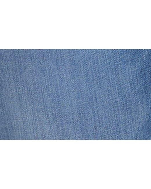 NYDJ Blue Briella Roll Cuff Denim Shorts