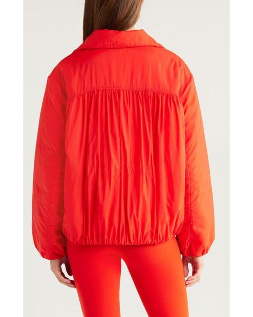 Zella Red Elevate Insulated Jacket