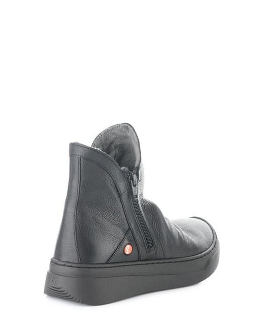 Softinos Gray Abil Platform Wedge Bootie