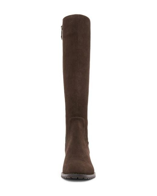 Blondo Brown Sandy Waterproof Knee High Boot