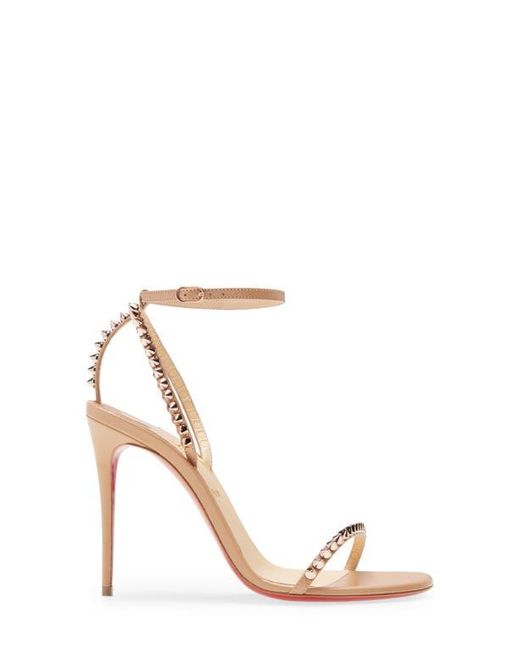 Christian Louboutin Natural So Me Studded Sandal