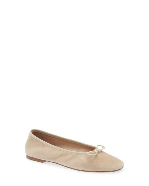 Aeyde Natural Tiby Ballet Flat
