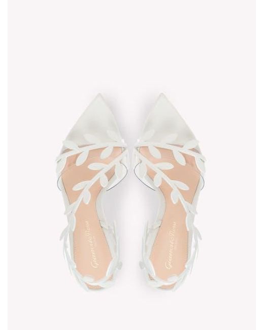 Gianvito Rossi White Flavia