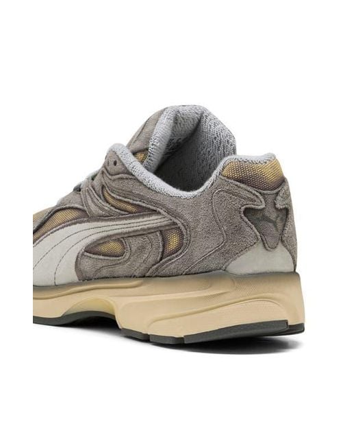 PUMA Gray Extos Overdye Sneaker for men
