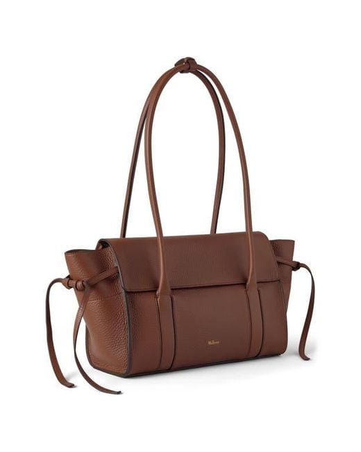 Mulberry Brown Small Soft Bayswater Leather Satchel
